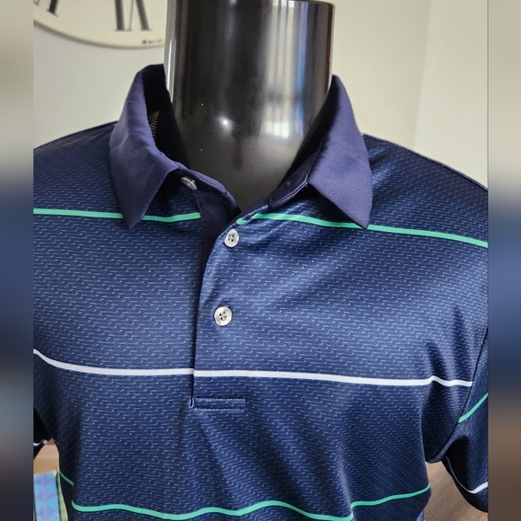 PGA Tour Men's Polo Golf Shirt, Size L, Pro Series, Pre-owned, Rarely worn - Picture 2 of 11